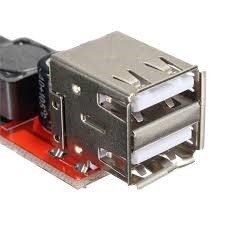 Dual Usb Connector Dc To Dc Step Down Module With 180KHz Output Frequency