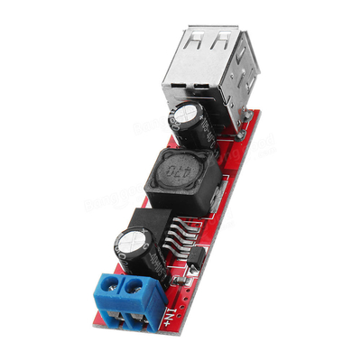 Dual Usb Connector Dc To Dc Step Down Module With 180KHz Output Frequency