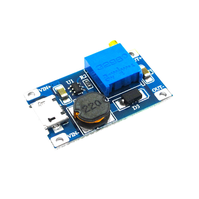 Adjustable DC Boost Converter Module 28V 2A DC To DC Converter Step Up Voltage MT3608