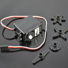 Intelligent Remote Control Car Parts 360 Degree Rotation Servo Vehicle Robot With DC Gear Motor