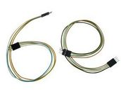4Pin Dupont Jumper Wires 2.54 Spacing Pin Headers , 20cm Length