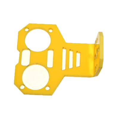 HC-SR04 Fixed Bracket Holder For Distance Sensor Yellow Color 2.8 - 3.1 Mm Thickness