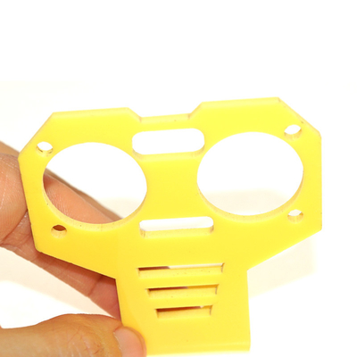 HC-SR04 Fixed Bracket Holder For Distance Sensor Yellow Color 2.8 - 3.1 Mm Thickness