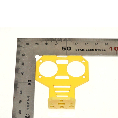 HC-SR04 Fixed Bracket Holder For Distance Sensor Yellow Color 2.8 - 3.1 Mm Thickness