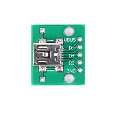 Electronic Arduino Sensor Module USB To DIP Micro USB Head Mini 5P Patch 2.54mm Adapter