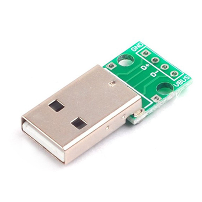 USB 2.0 Male To 2.54mm DIP PCB Adapter Board