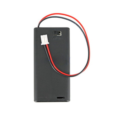 XH2.54 Connector Two 18650 Battery Holder Box With Cover