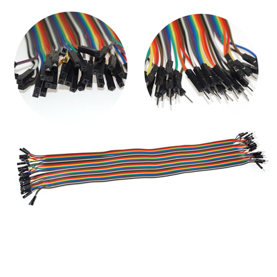 40cm 40 Pin Male To Female Solderless Breadboard Jumper Wires