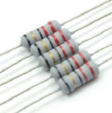 1W White Carbon Film Resistor Kit for Electronic Products