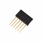 2.54mm 6 8 10 Pin Header Connector For Arduino Shields Gold Plating