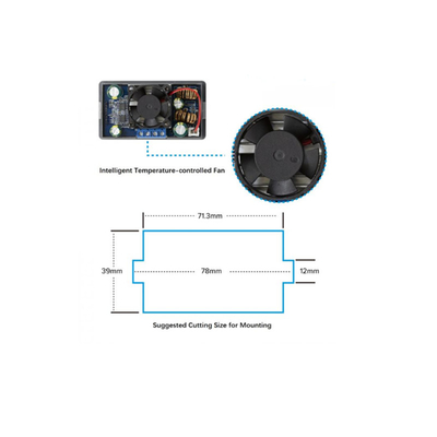 DC 9V 12V Constant Voltage Buck Boost Converter Board