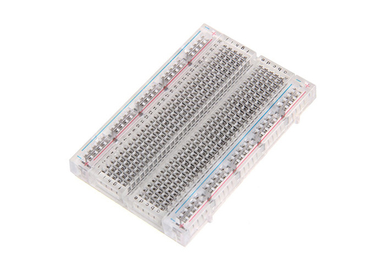 Electronic 400 Point Breadboard Solderless Transparent