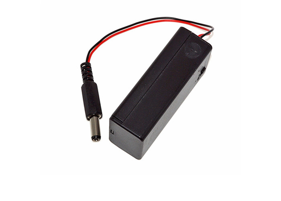 5.5MM Male Plug Battery Connector Case 9V With ON OFF Switch