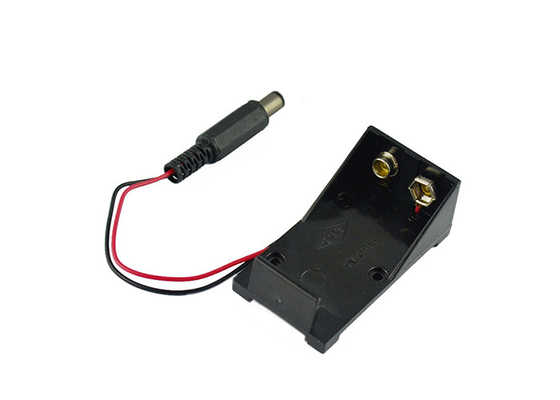 DC 9V Battery Box Holder With DC Plug Electronic Components