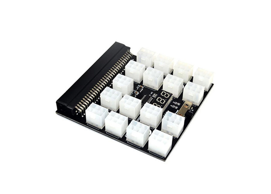 ATX 17x 6Pin Power Supply Breakout Board 12V For Ethereum