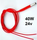 Electronic 24V 40W Cartridge Wire Heater heat resistant for 3D Printer