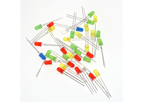 28mm Long Leg DIP Led Diode 5mm Electronic Components Red Blue White Led Light