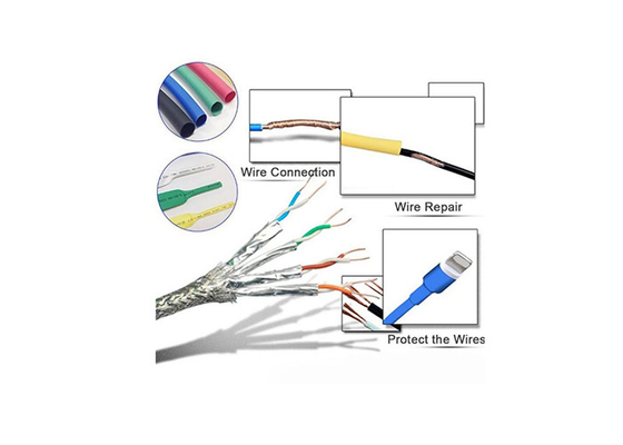 328pcs Polyolefin Shrink Tube Wrap Wire Cable Electrical Insulation Heat Shrink Tube