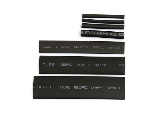 Electrical Insulation Heat Shrink Shrinkable Tubes 127PC Polyolefin Sleeve