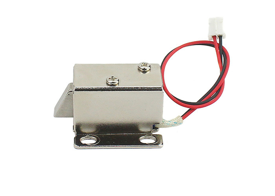 Small DC 12V Electromagnetic Cabinet Lock 4mm Open Frame Solenoid For Window