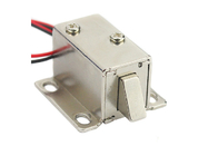 Small DC 12V Electromagnetic Cabinet Lock 4mm Open Frame Solenoid For Window