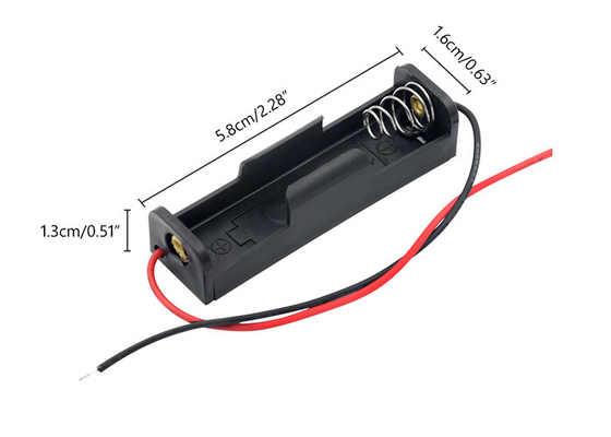 Plastic AA Battery Case Holder For Stem Education