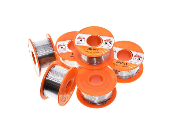 Electronic Components Melt Rosin Core Soldering Wire Roll 1.0MM 50g