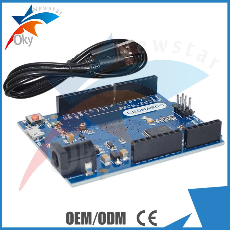 USB 7 PWM Board For Arduino , 20 Digital Leonardo R3 Development Board
