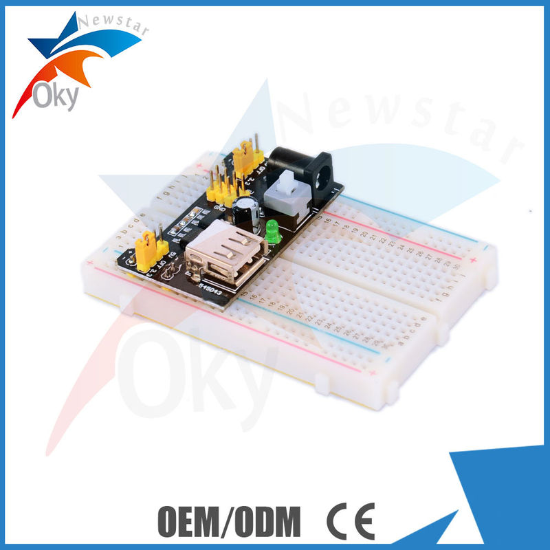 3.3V / 5V Breadboard For Arduino 830 Points With 65 Flexible Jumper Wires