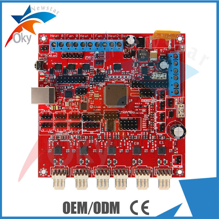 RepRap 3D Printer Rambo Control Board For Arduino Atmega2560 Microcontroler 1.2A