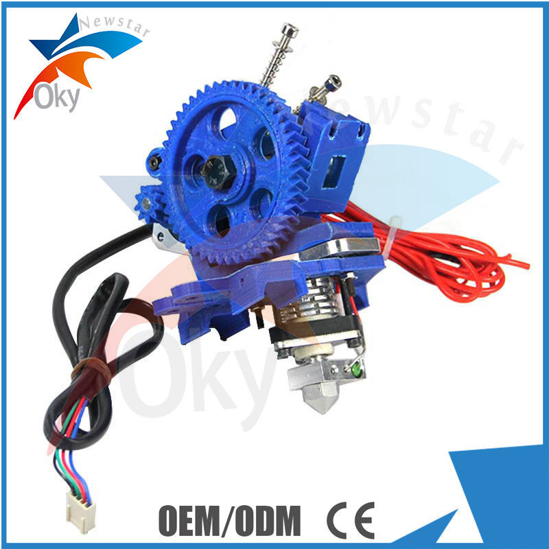 PVC Extruder 3D Printer Kits 0.3 / 0.35 / 0.4 / 0.5mm Hotend Nozzle GT1