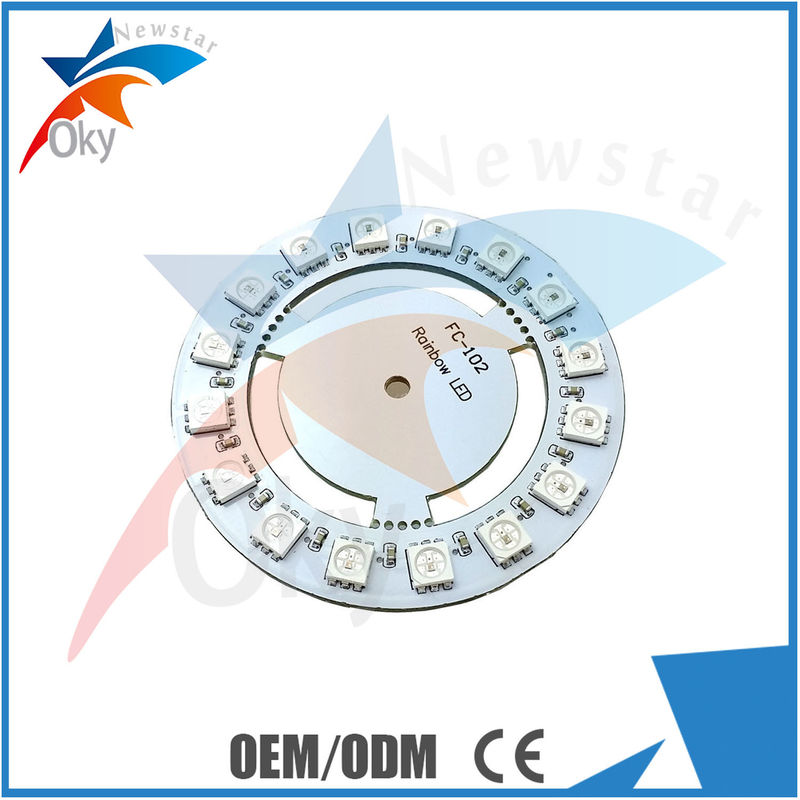 WS2811 built-in 16 round 5050 RGB full-color LED module