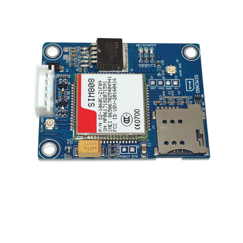 5-18V Quad-Band Arduino Controller Board SIM808 SMS GSM GPRS GPS Module Factory Outlet