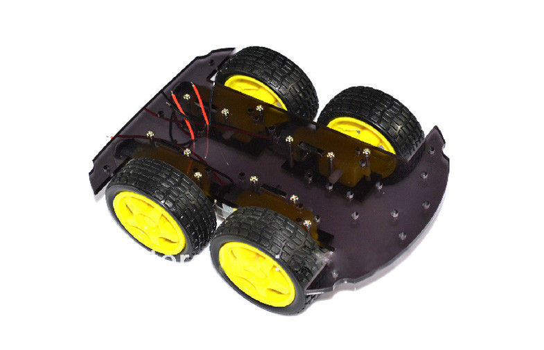 Four Wheel Drive Vehicle Chassis With Two Way Infrared Probe
