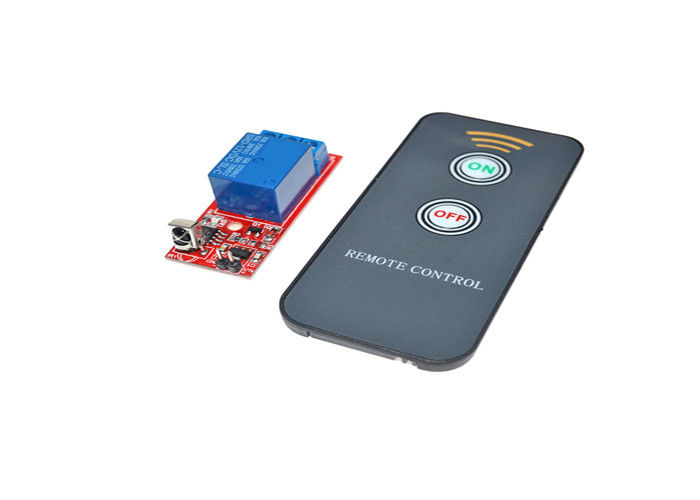 1 Channel Remote Controllor Arduino Relay Module , Self Lock Switch Relay Board Wireless IR Control 12V