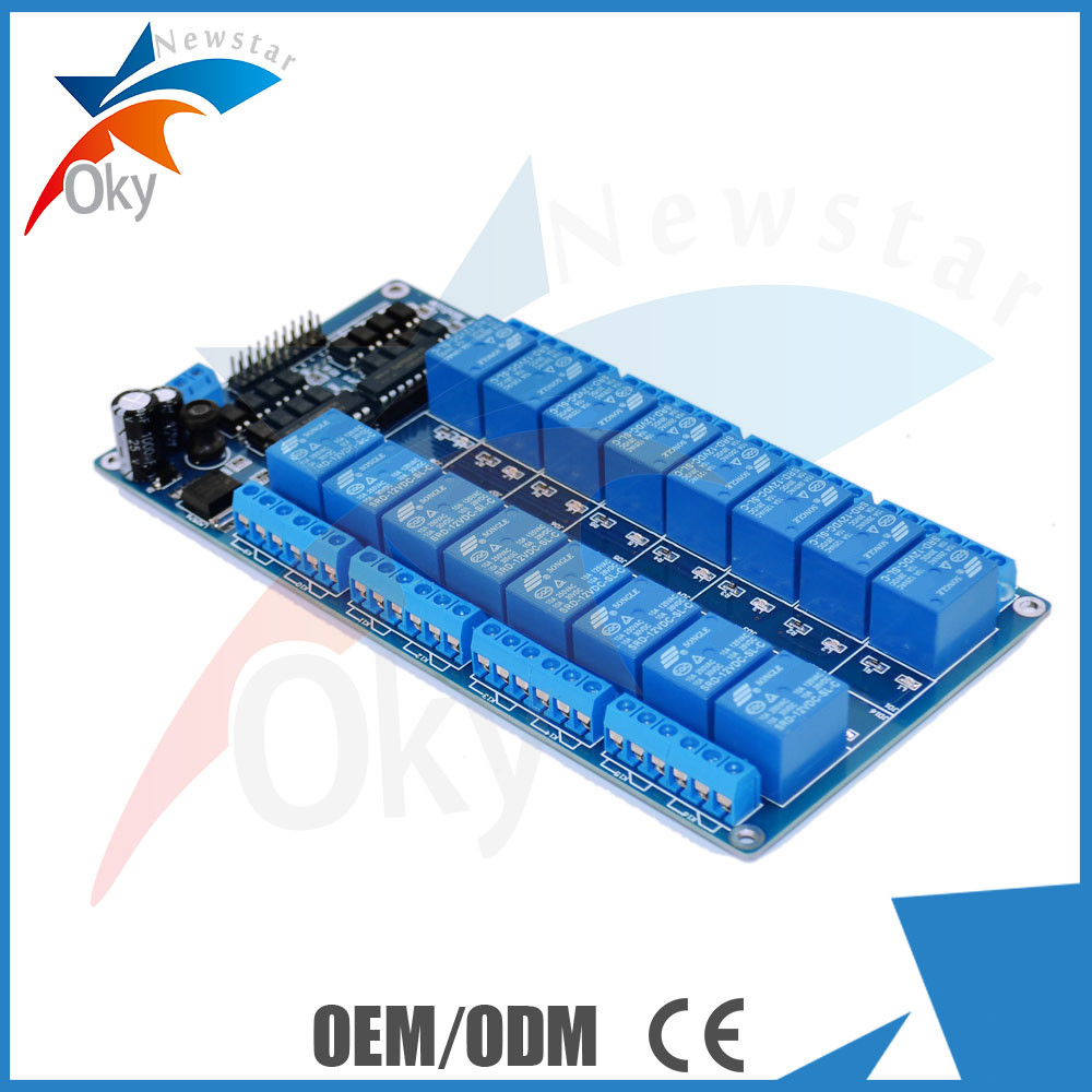 16 Channel Relay Module for Arduino